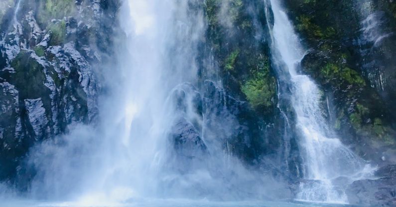 Waterfalls - Blue Body Of Water