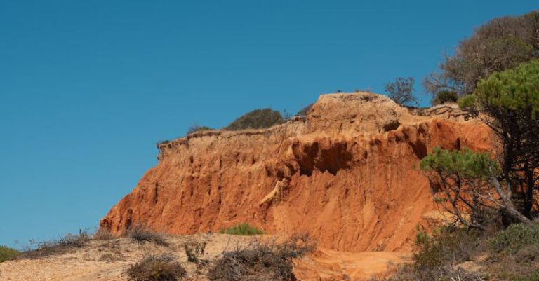 Wilderness Safety - A dirt path leading up to a red rock formation