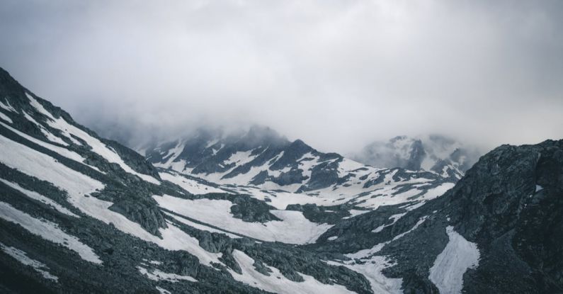 Nature - Mountain Covered by Snow