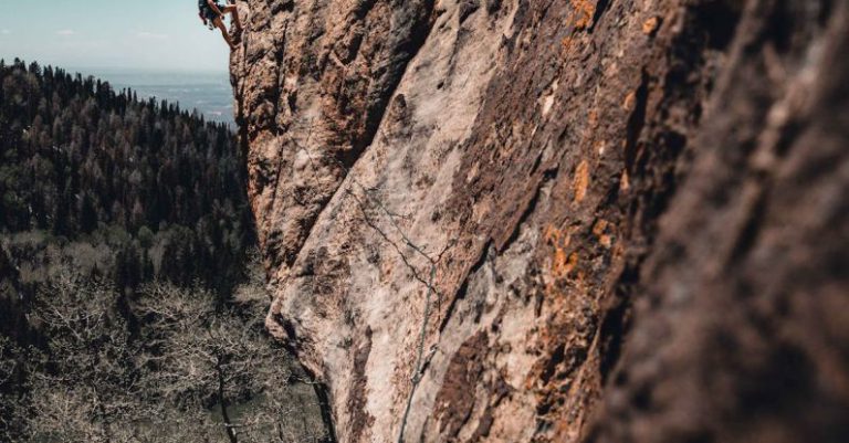 Climbing - Photo Of Man Rock Climbing